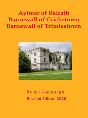 cover image of Aylmer of Balrath Barnewall of Crickstown Barnewall of Trimlestown